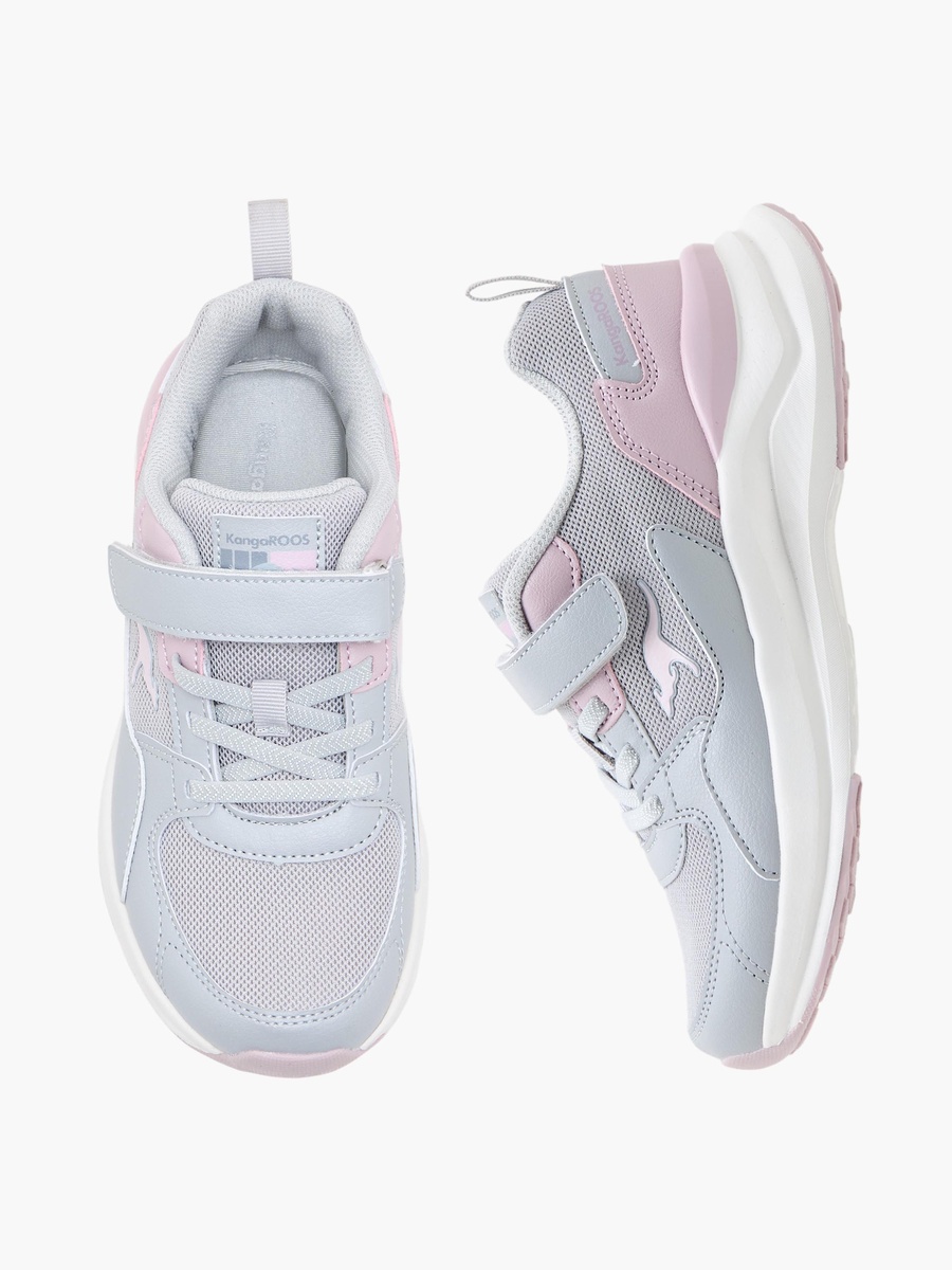 Girls Hook and Loop Sports Shoes