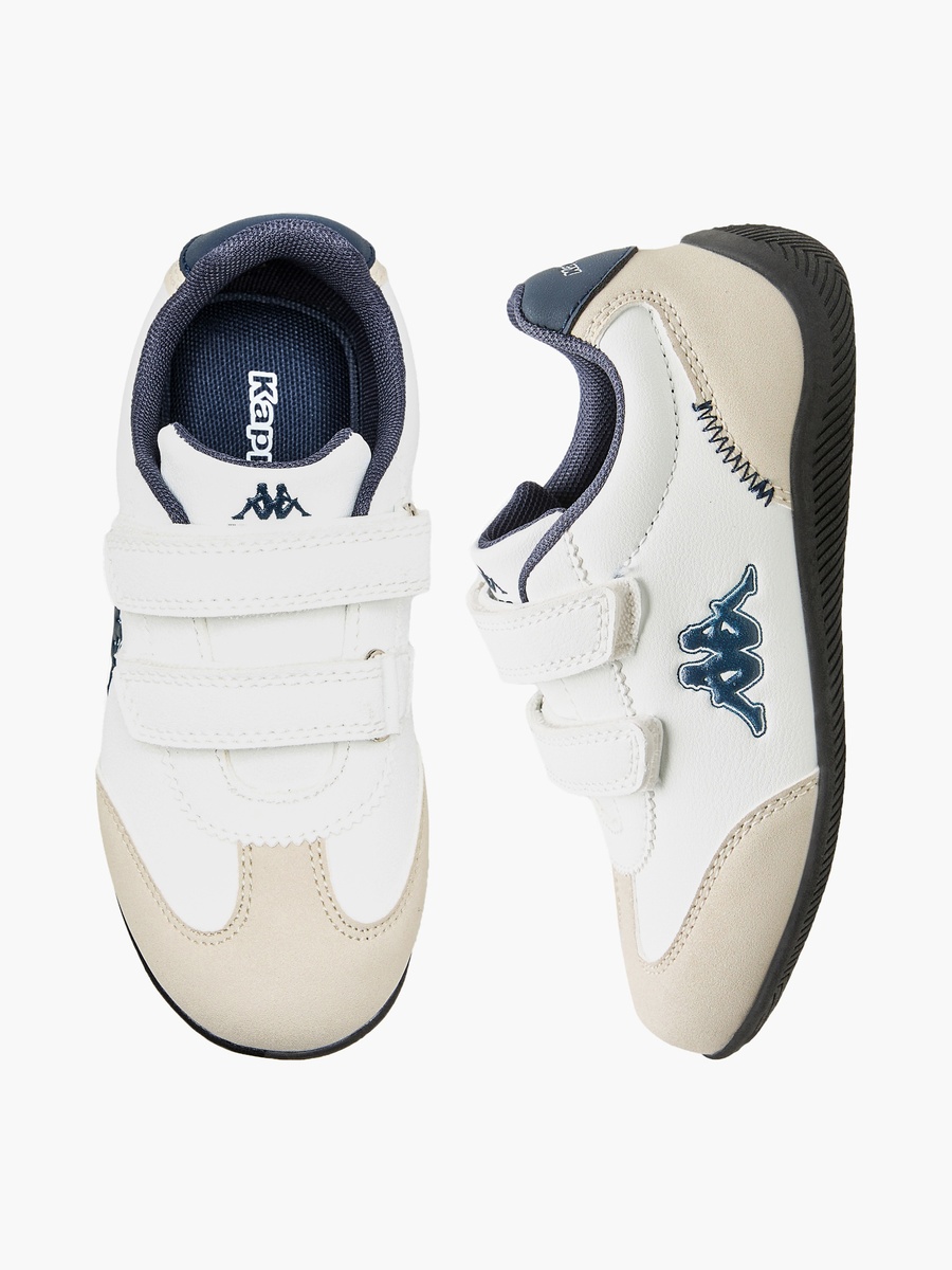 Boys Color Block Hook and Loop Sports Shoes