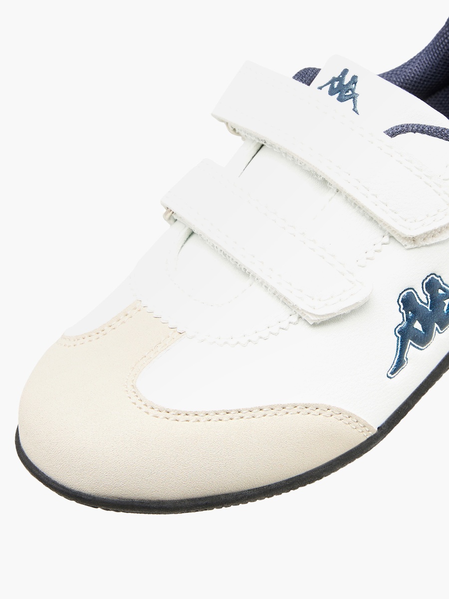 Boys Color Block Hook and Loop Sports Shoes