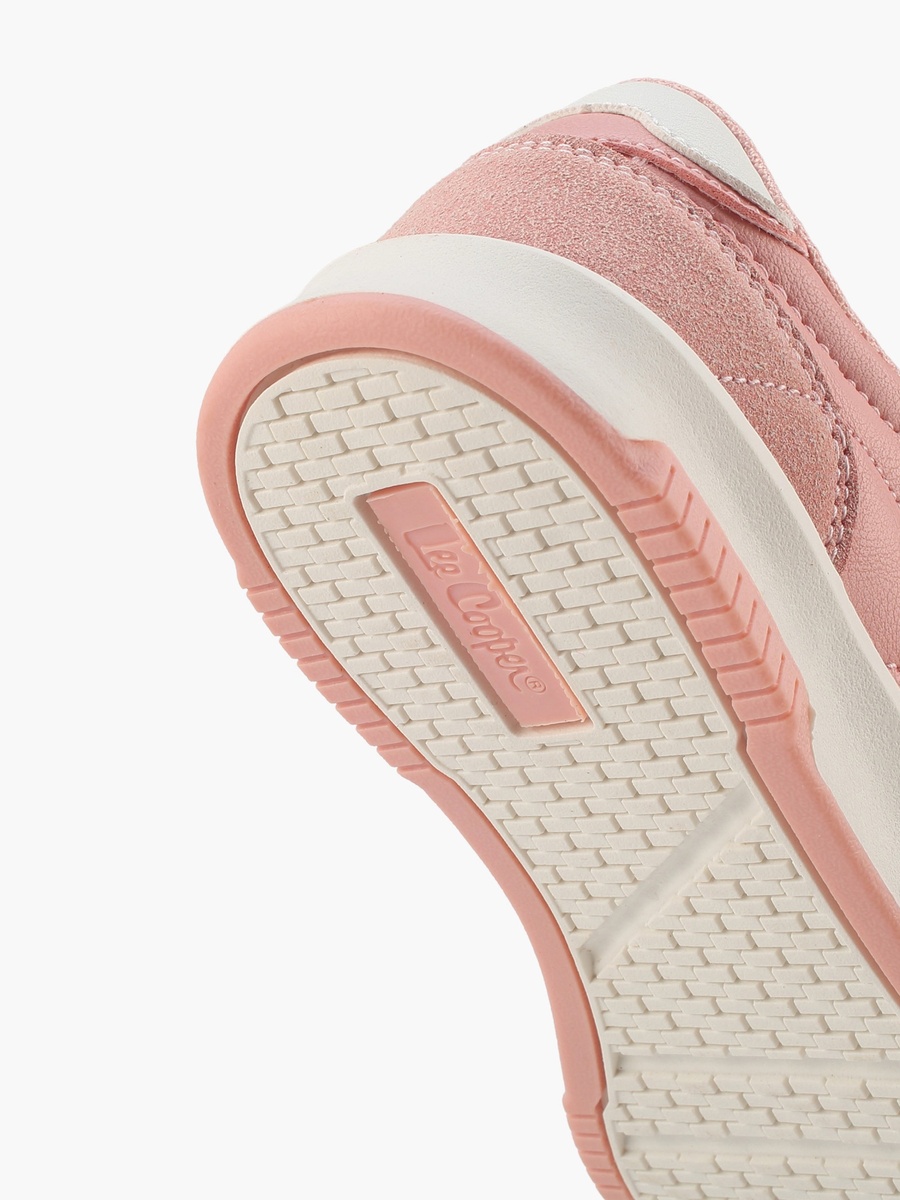 Girls Lace-Up Ankle Sneakers