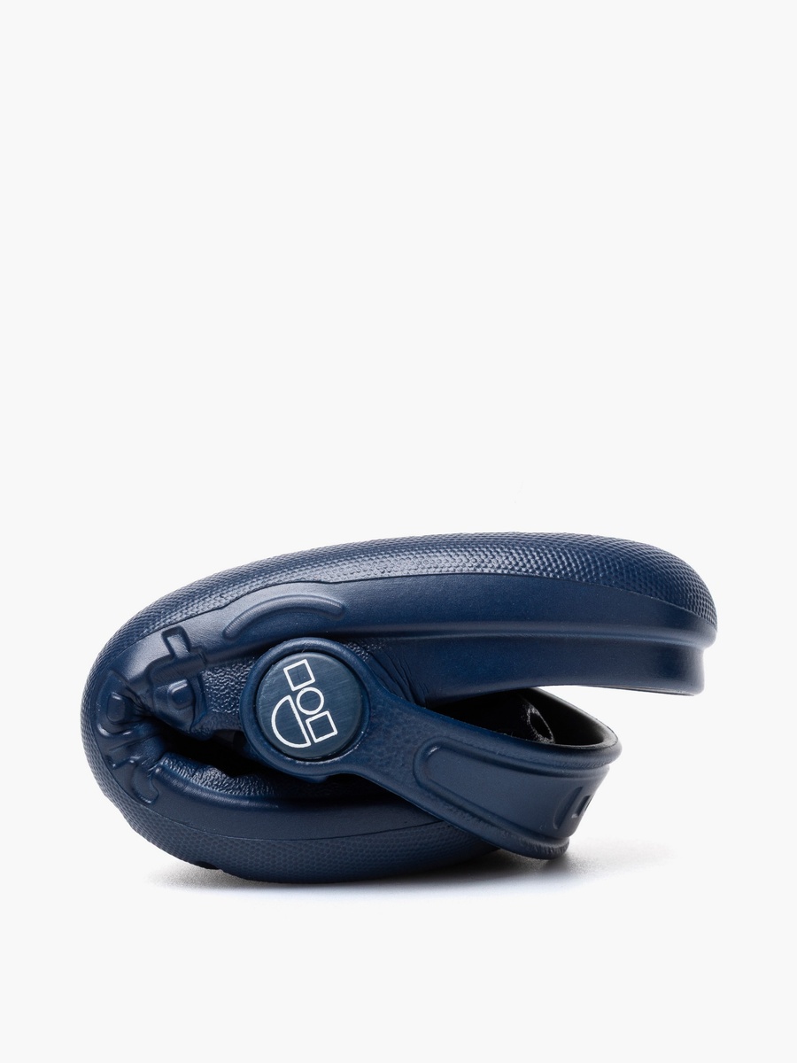 Boys Perforated Backstrap Clogs