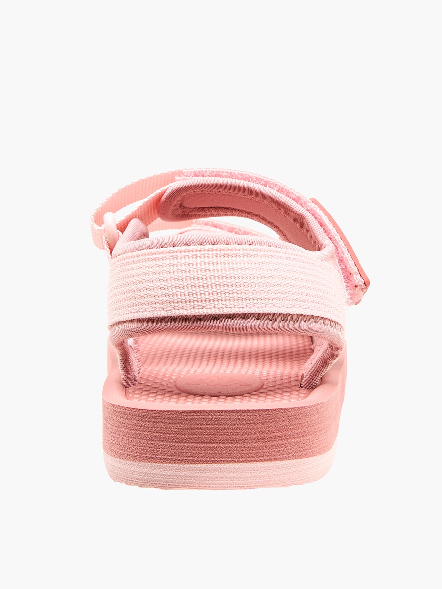 Logo Detail Sandals with Hook and Loop Closure