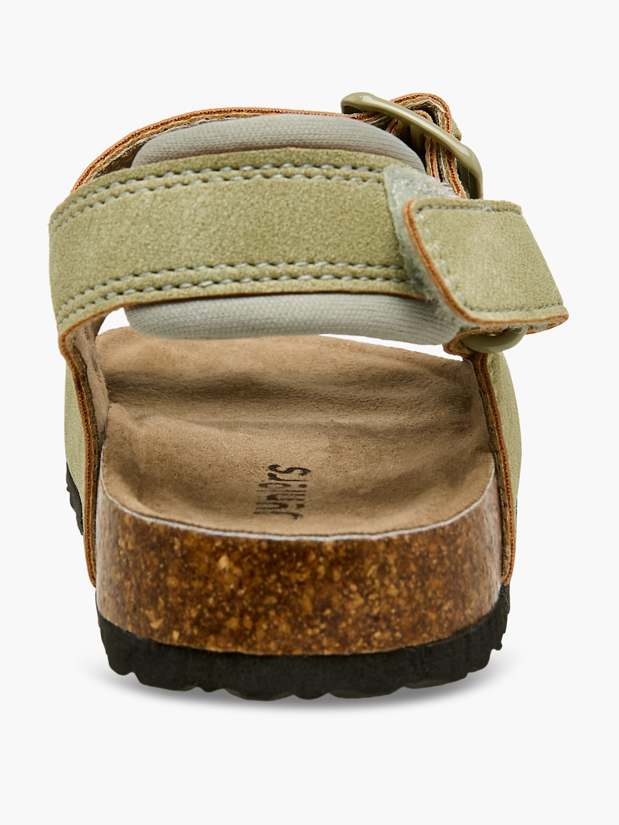 Boys Buckle Detail Hook and Loop Sandals