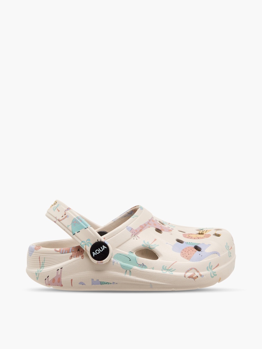 Boys Printed Clogs