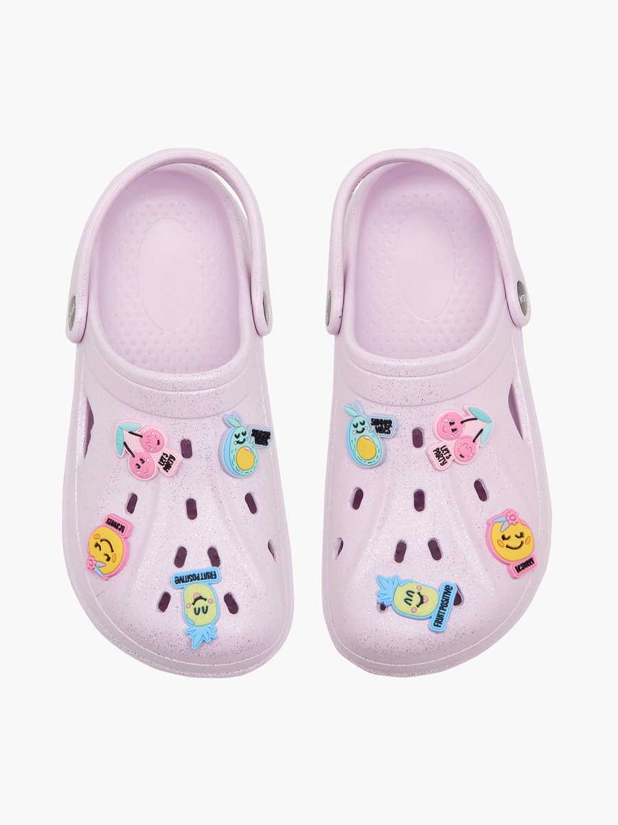 Girls Embellished Clogs