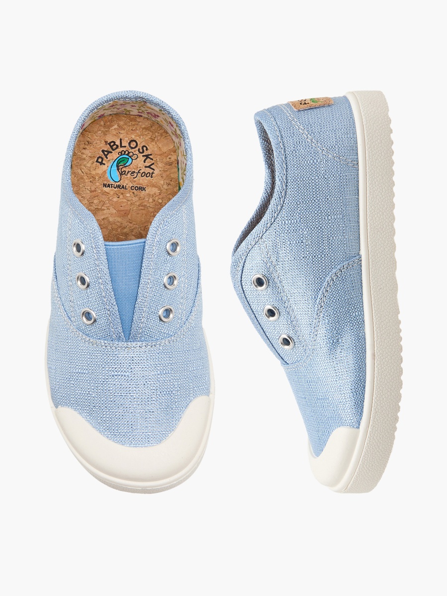 Canvas Shoes with Elasticated Vamp