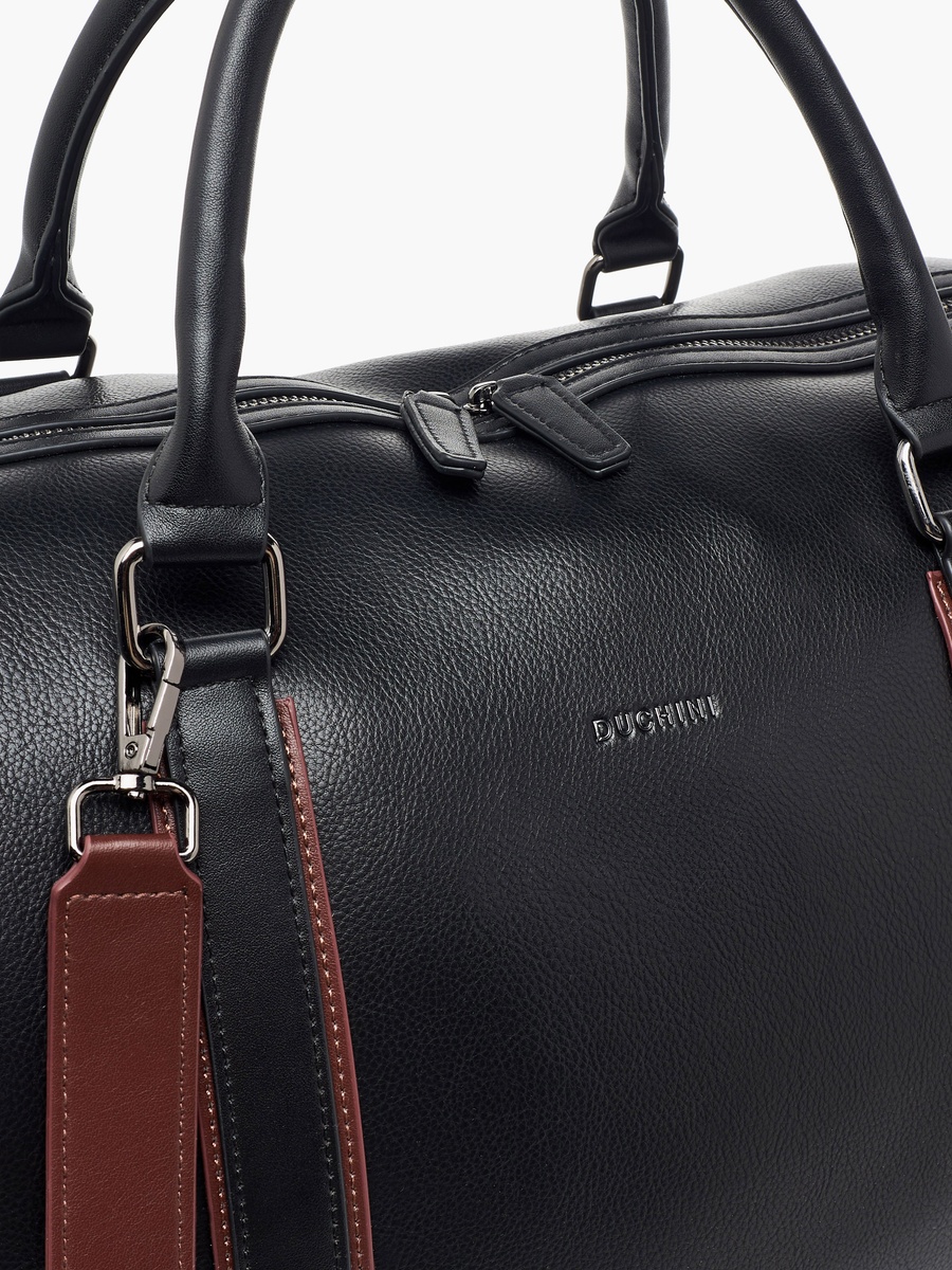 Duffle Bag with Zip Closure and Double Handles