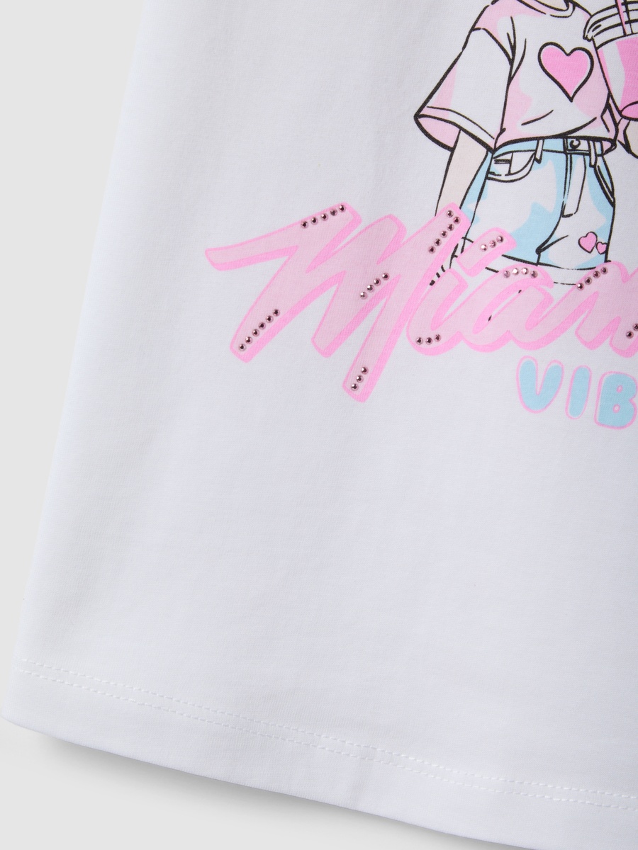 White Pure Cotton Regular Fit T-Shirt