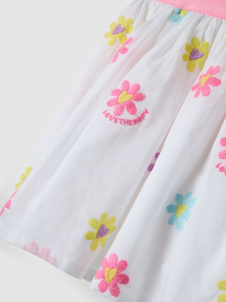 Floral Print Pure Cotton Regular Fit Skirt