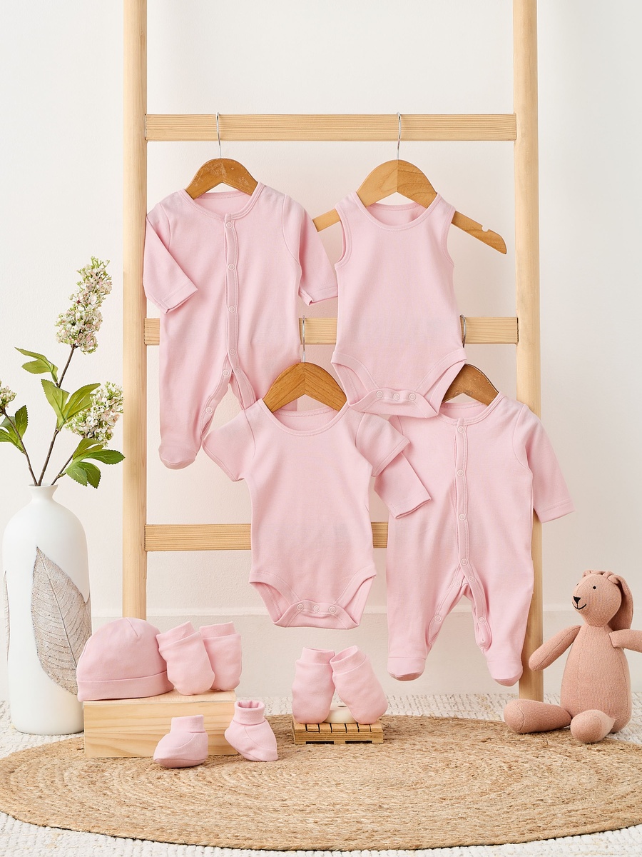 Set of 8 Clothing Gift Set with Snap Button Closure