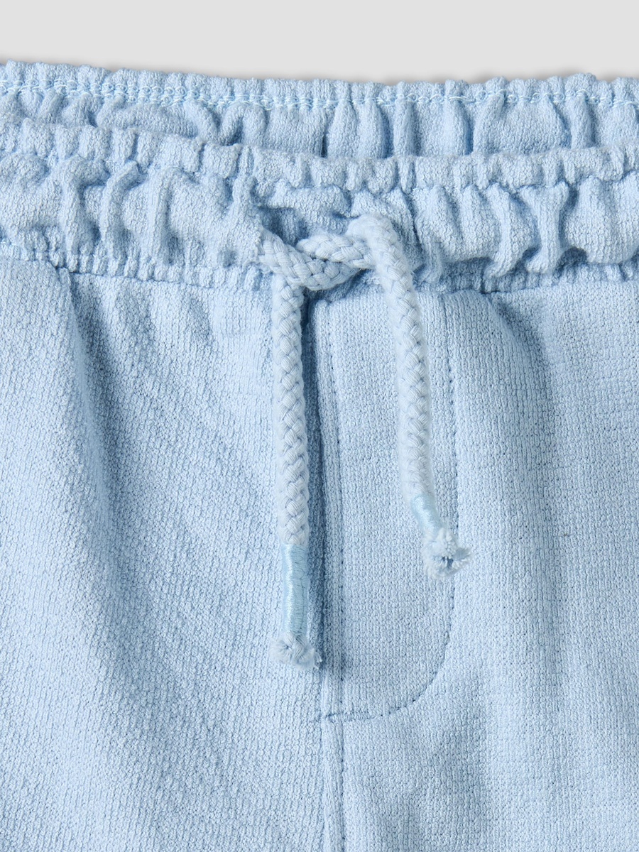 Collared Short Sleeves Shirt and Shorts Set with Embroidery