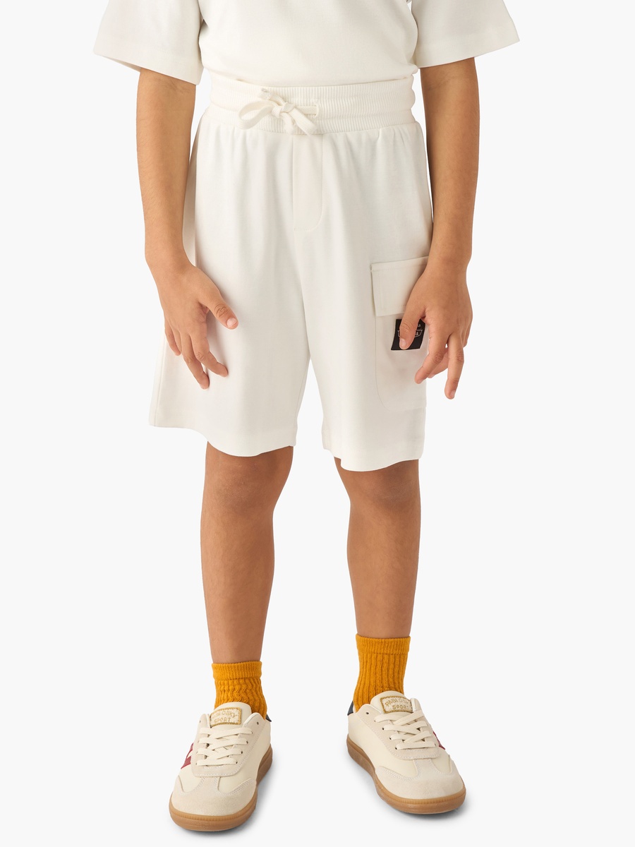 Collared Short Sleeve Polo T-Shirt and Shorts Set with Lightning McQueen Print