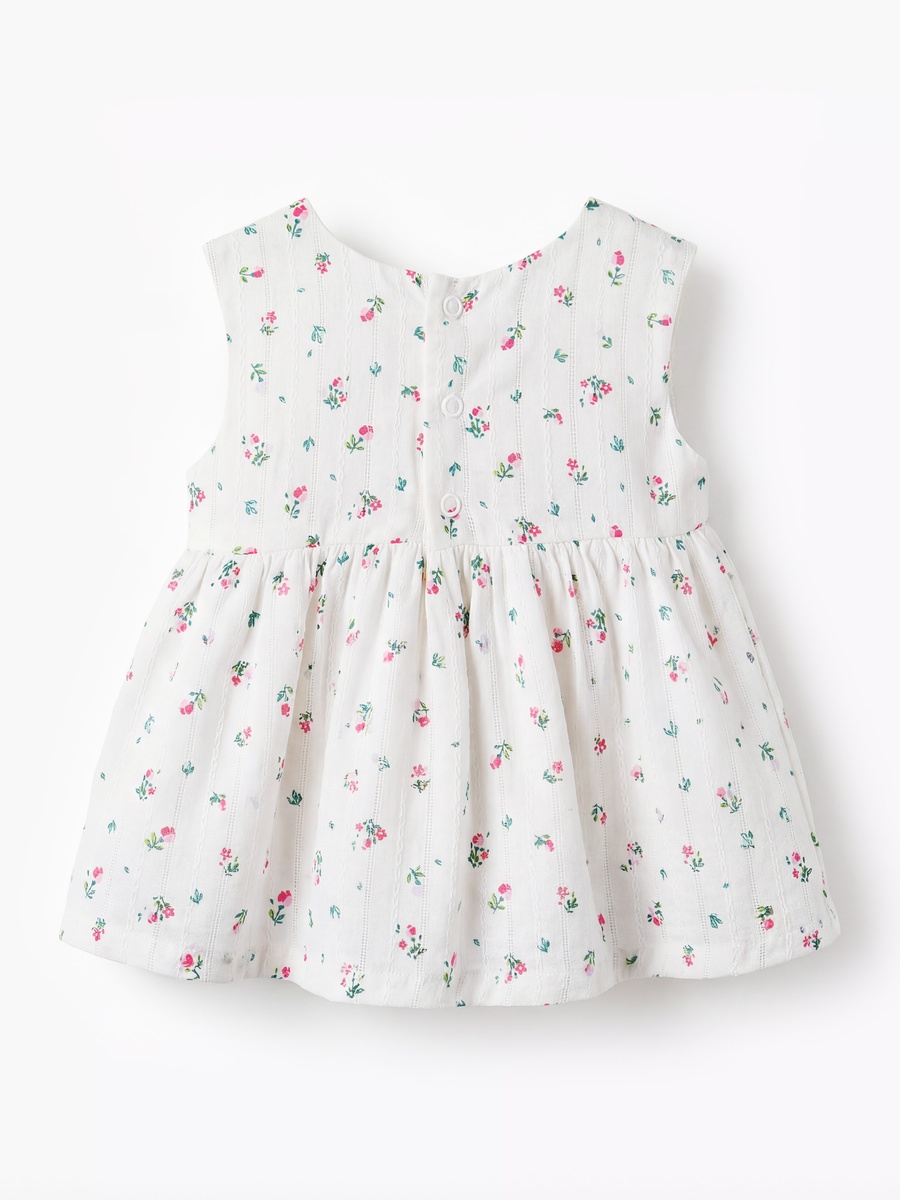 Round Neck Sleeveless Top and Shorts Set with Floral Print