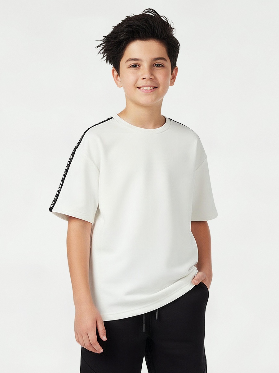Crew Neck Short Sleeve T-Shirt and Shorts Set with Pockets