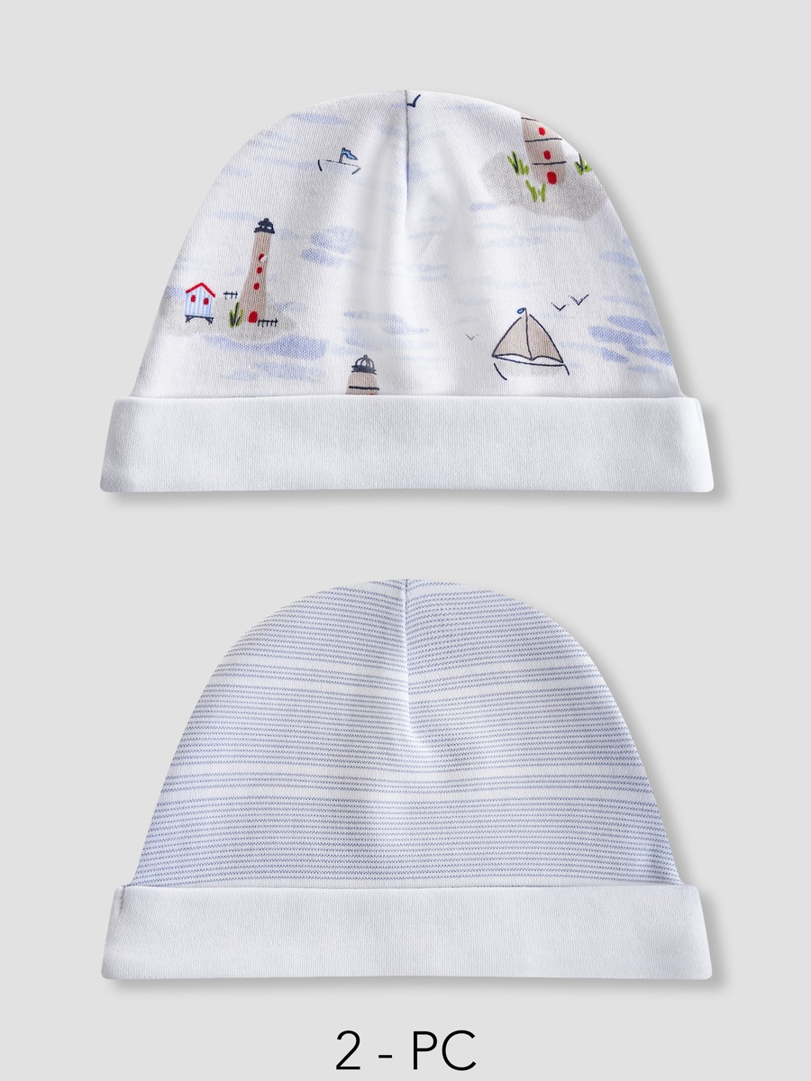 Pack of 2 Cap with Print