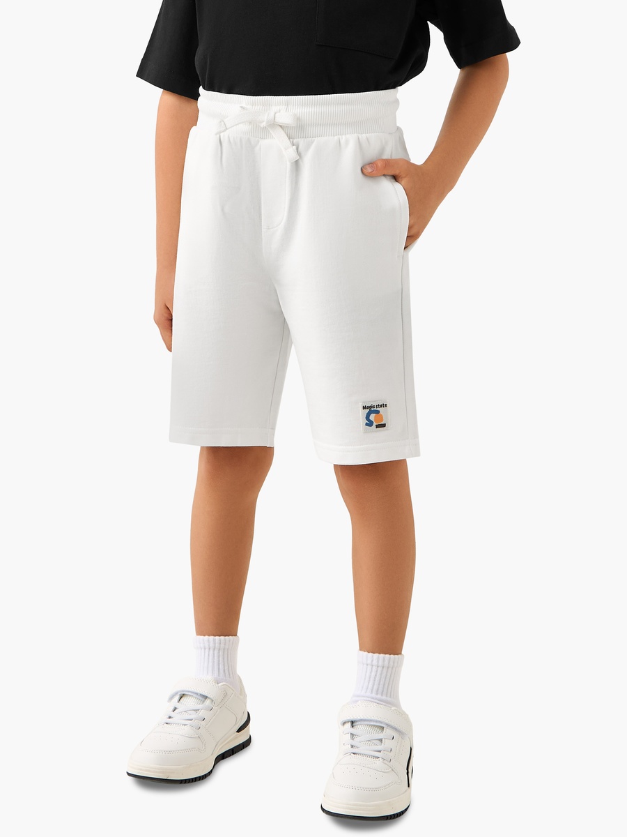 Drawstring Waist Shorts with Pockets