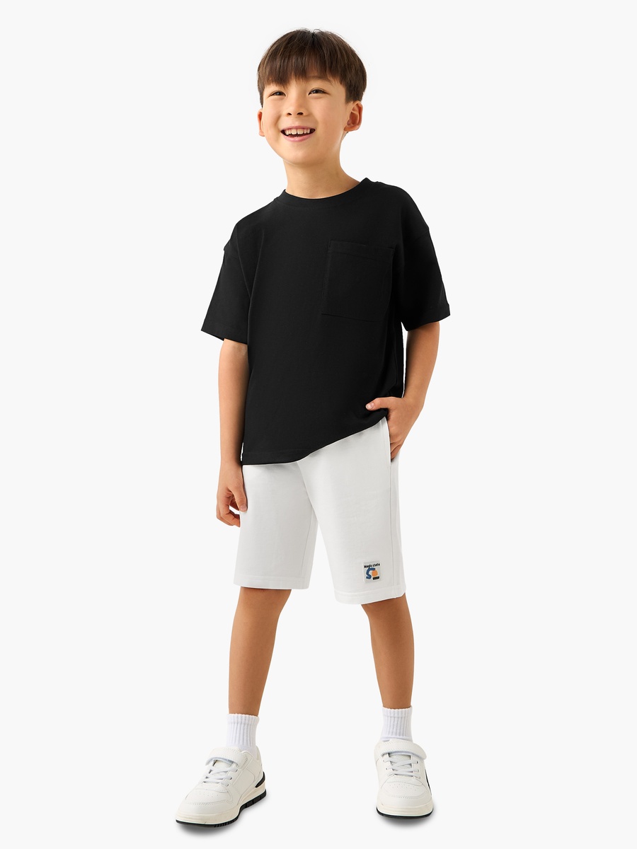 Drawstring Waist Shorts with Pockets