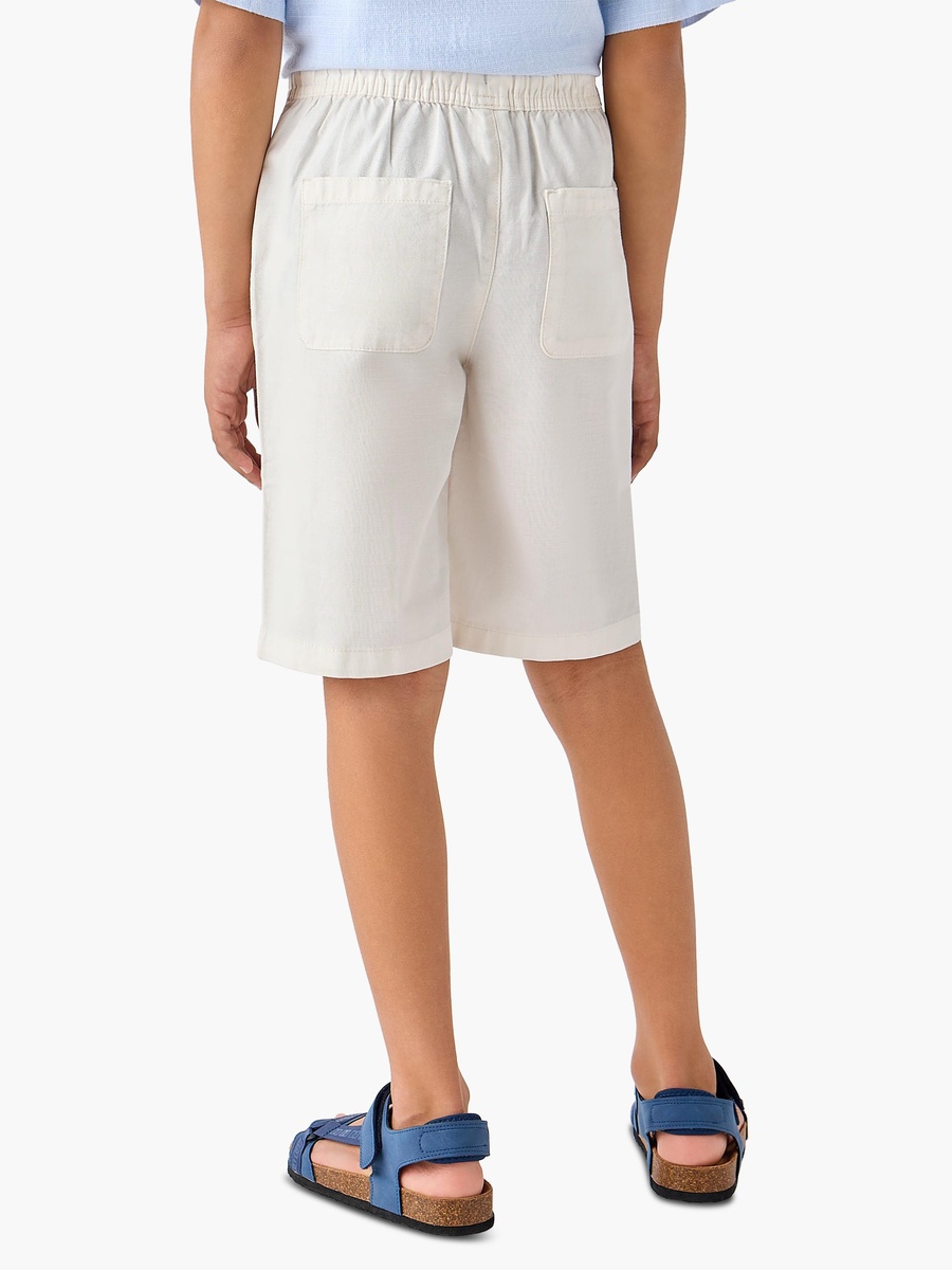 Elasticated Drawstring Shorts with Pockets