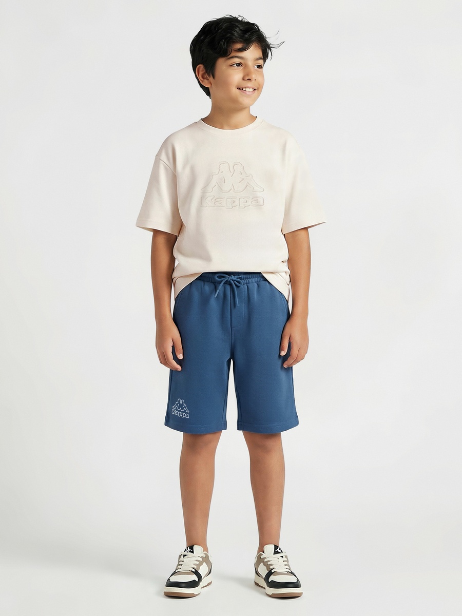 Drawstring Waist Shorts with Pockets