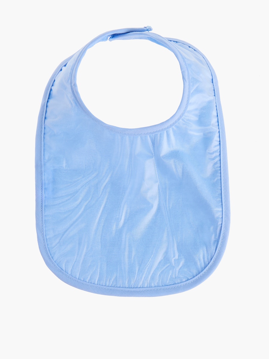 Solid Terry Bib with Hook and Loop Closure - Set of 5