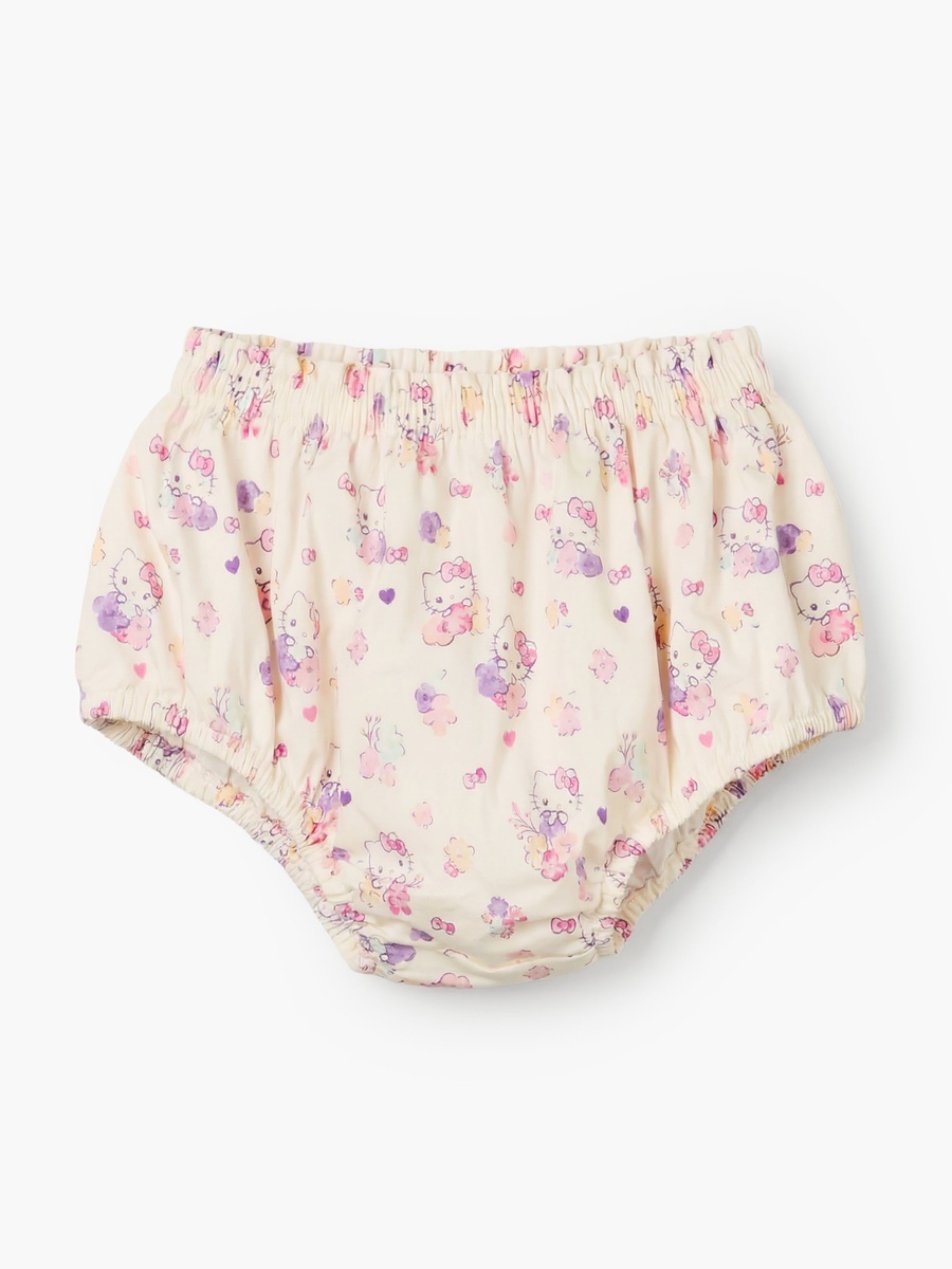 Round Neck Short Sleeve Dress with Bloomers