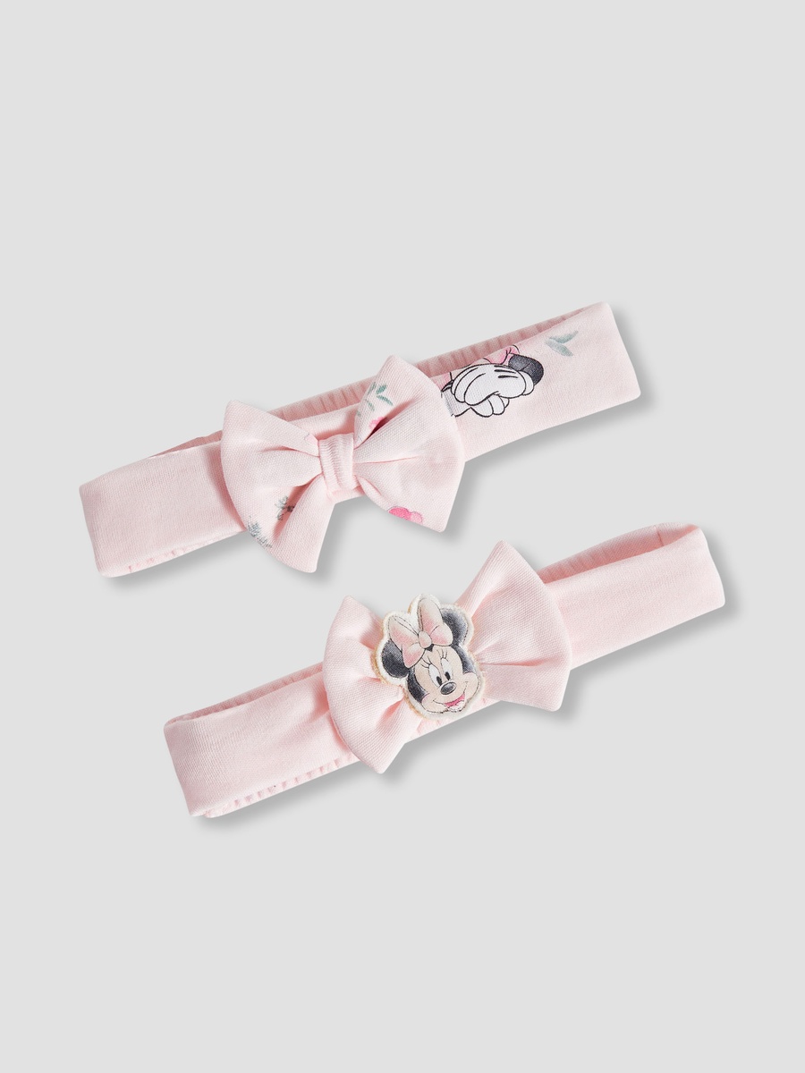 Pack of 2 Hairband with Minnie Mouse Print