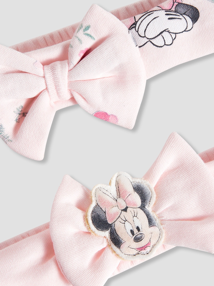 Pack of 2 Hairband with Minnie Mouse Print