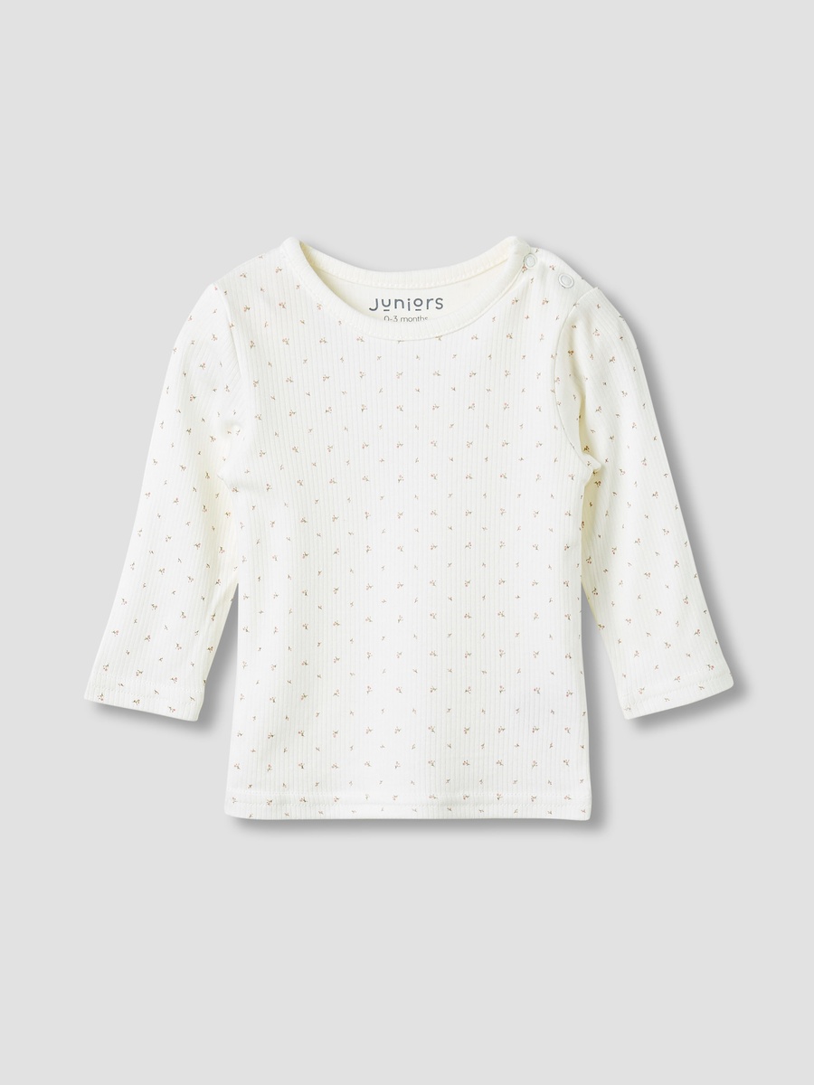 Pyjama Set with Snap Button Closure and Long Sleeves - Set of 2