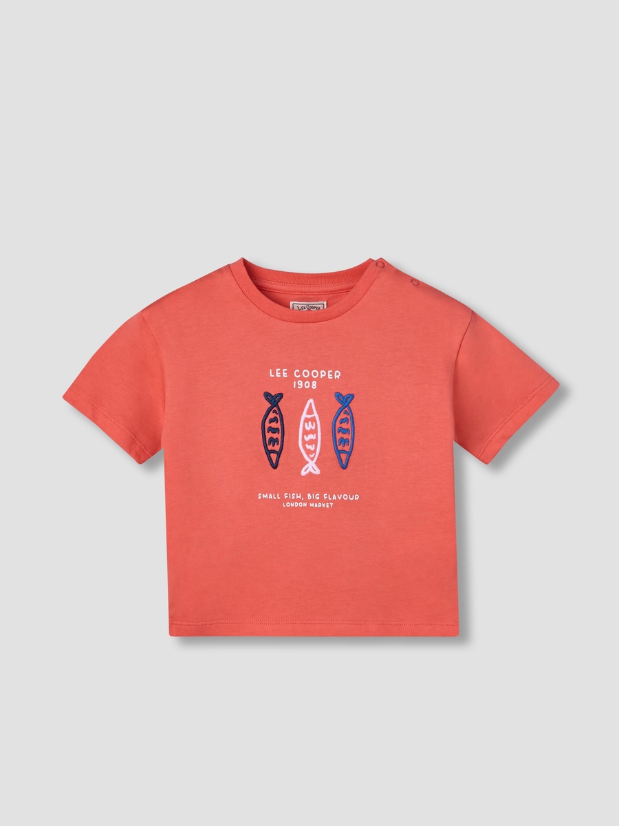 Crew Neck Short Sleeves T-Shirt with Print
