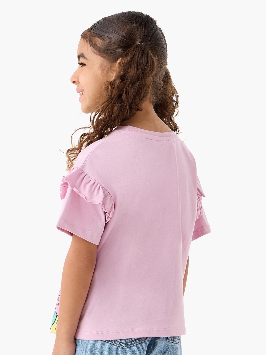 Pack of 2 Round Neck Short Sleeves T-Shirt with My Little Pony Print