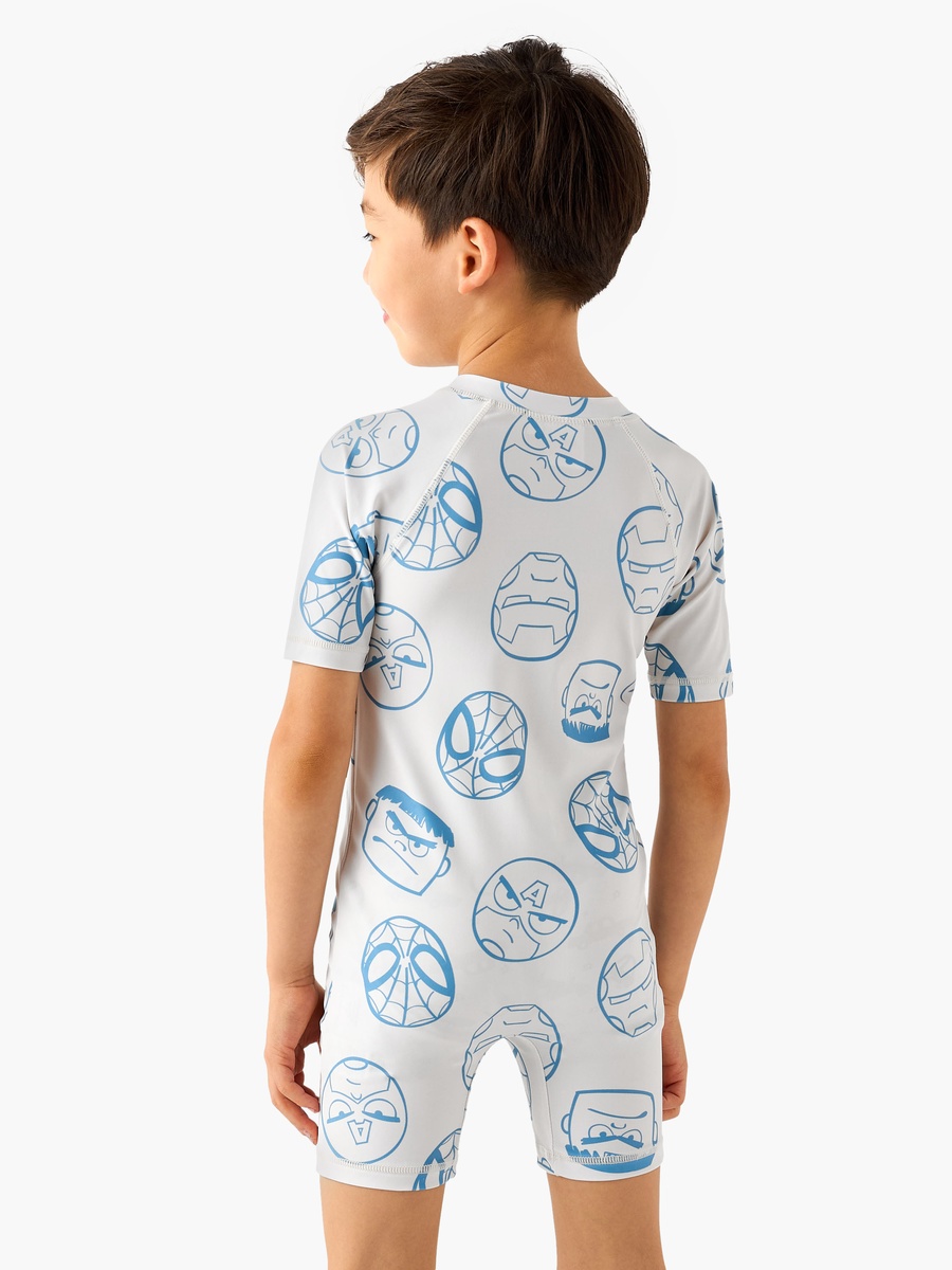 Boys Raglan Sleeve Swimsuit