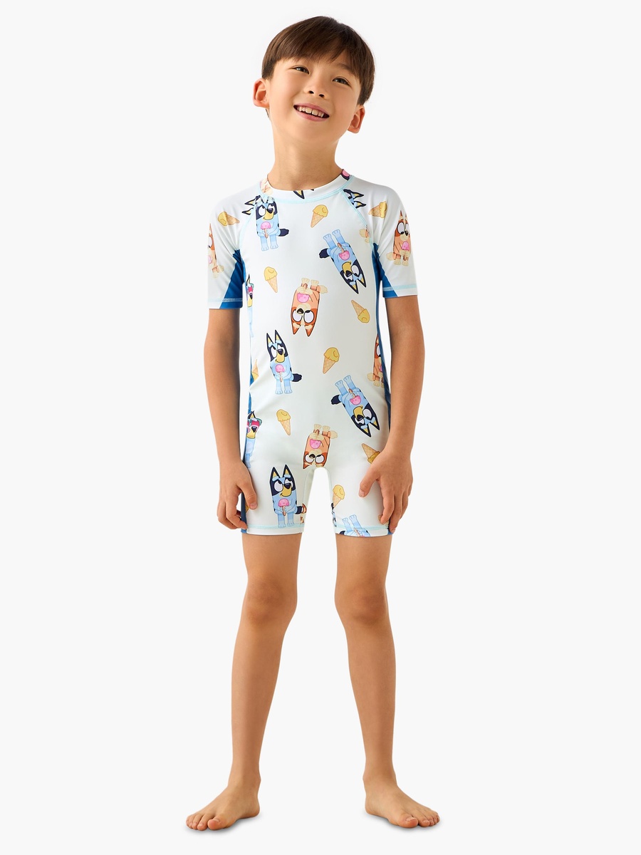 Boys Graphic Print Swimsuit