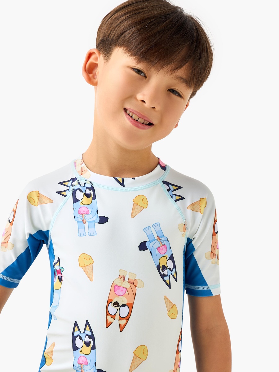 Boys Graphic Print Swimsuit