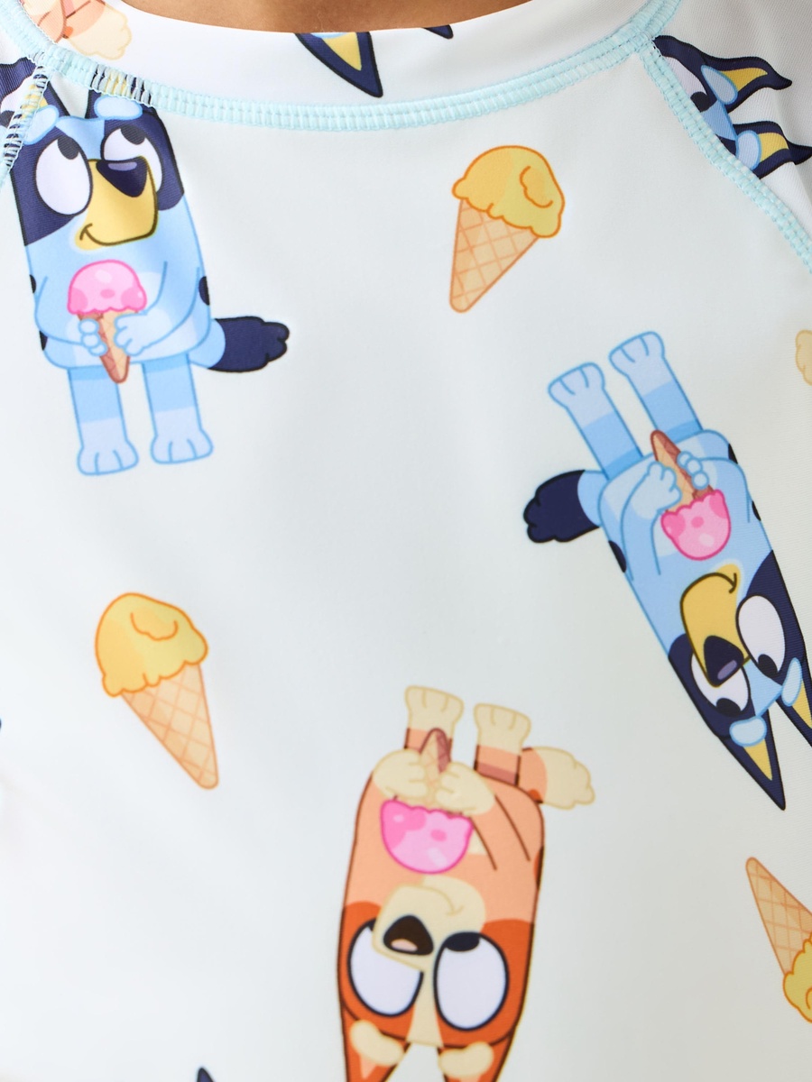 Boys Graphic Print Swimsuit