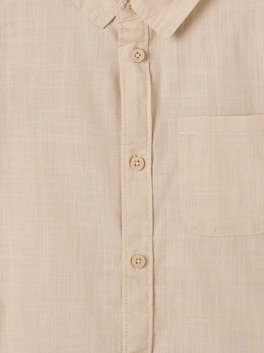 Long Sleeve Shirt with Solid Design
