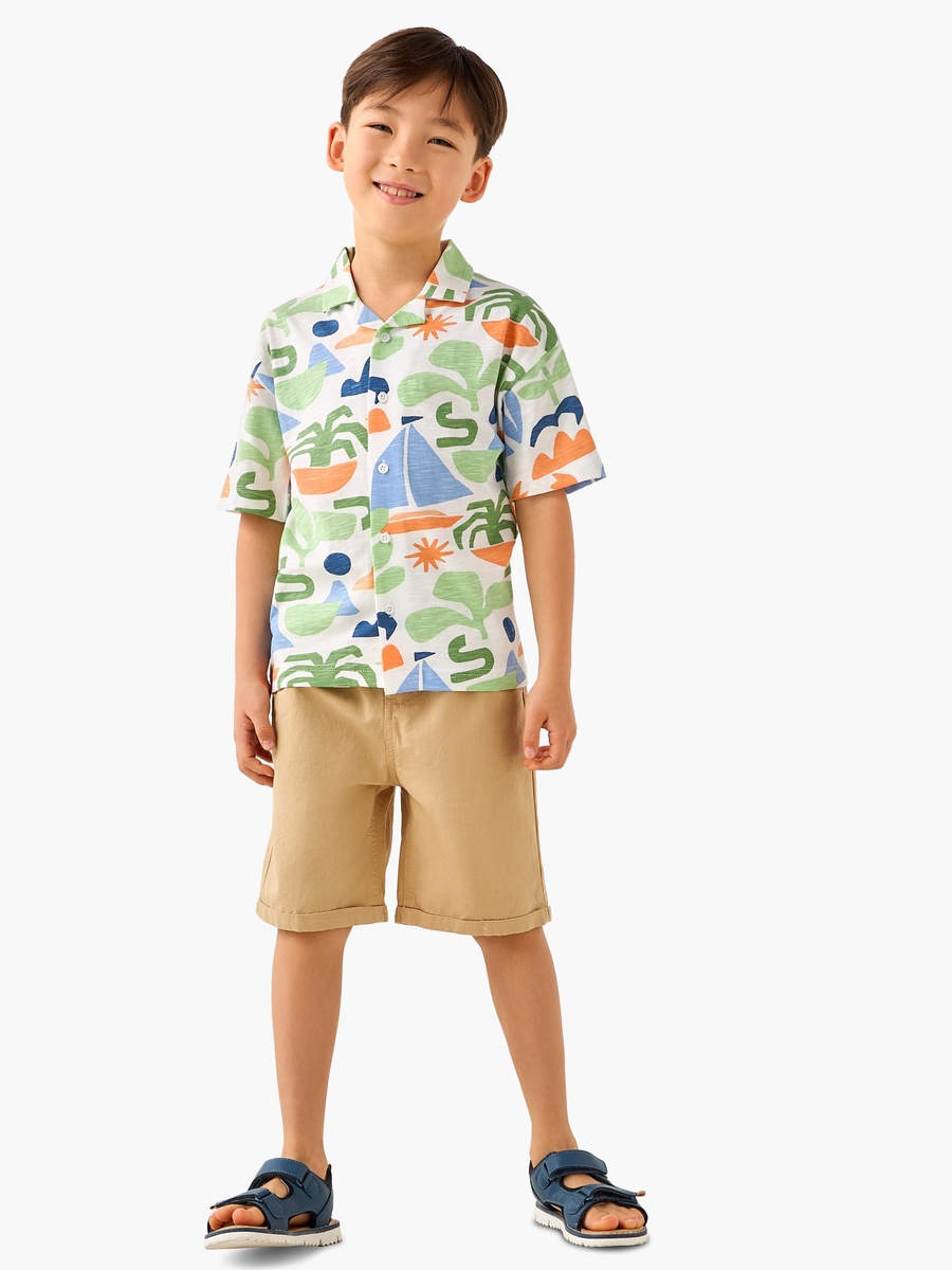 Short Sleeves Shirt with Print