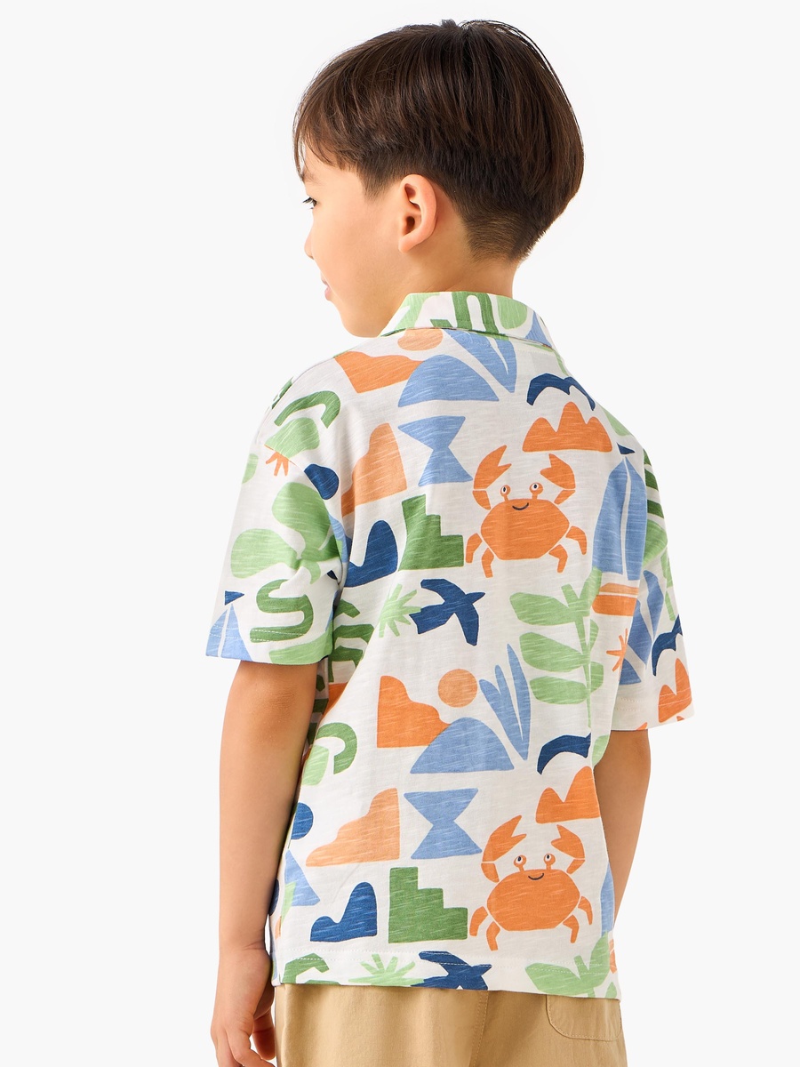 Short Sleeves Shirt with Print