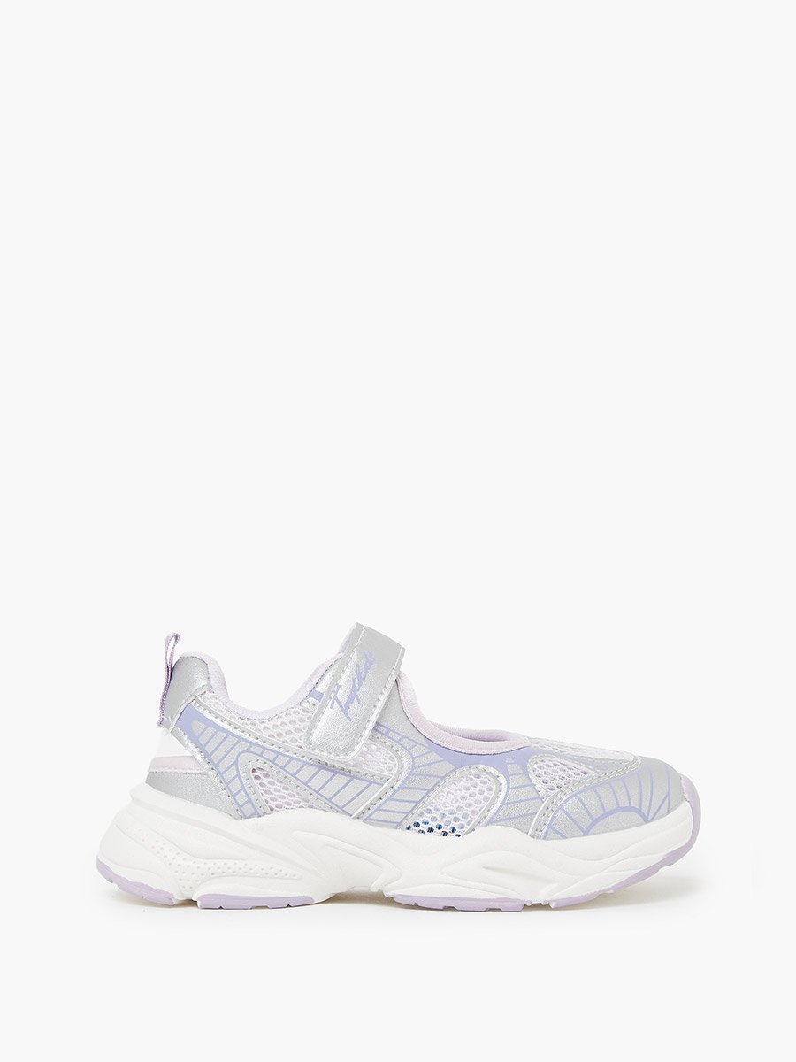 Teen Girls Mesh Upper Velcro Strap Shoes