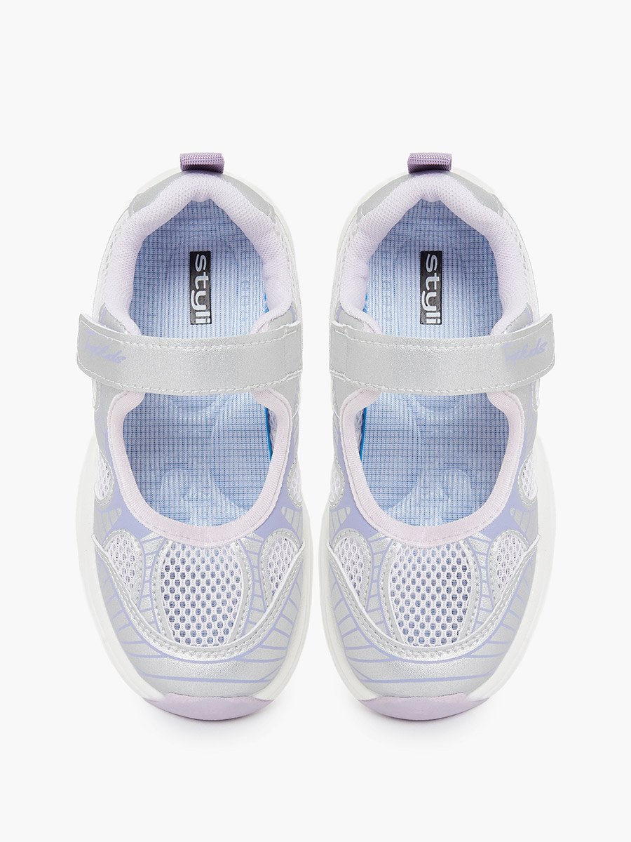 Teen Girls Mesh Upper Velcro Strap Shoes