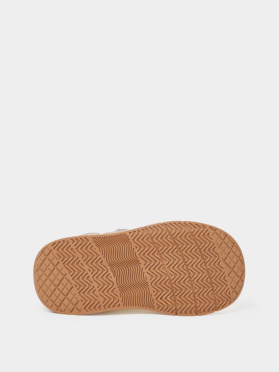 Girls Panelled Velcro Sneakers