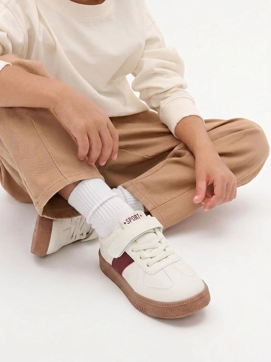 Boys Hook and Loop Sneakers