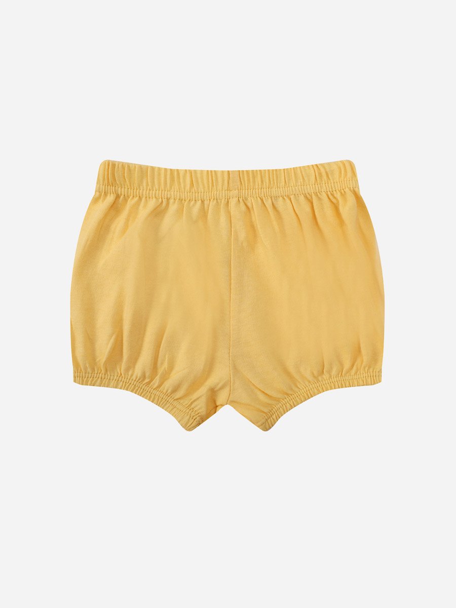 Pack of 3 - Cotton Bodysuit and Shorts with Sun Hat 0-9M