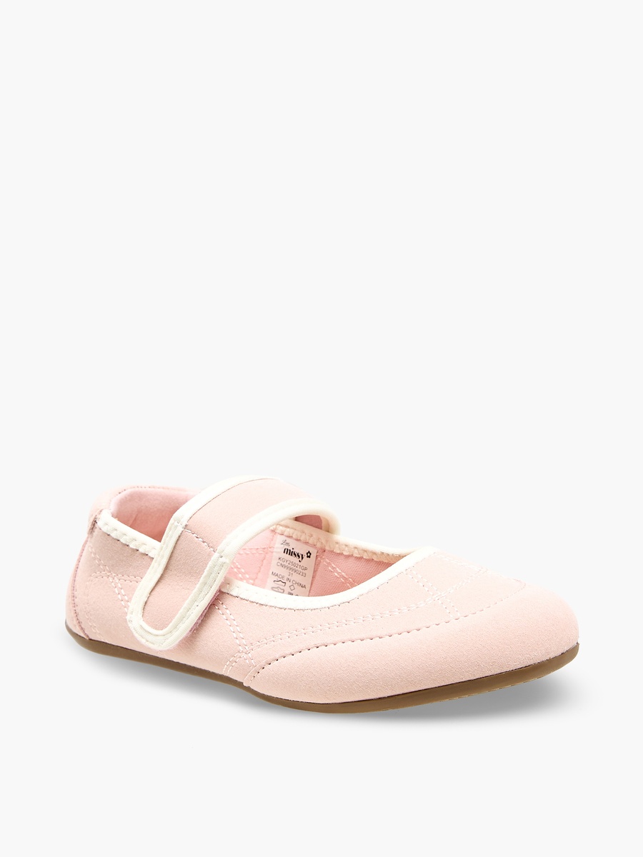 Girls Hook and Loop Mary Jane Shoes