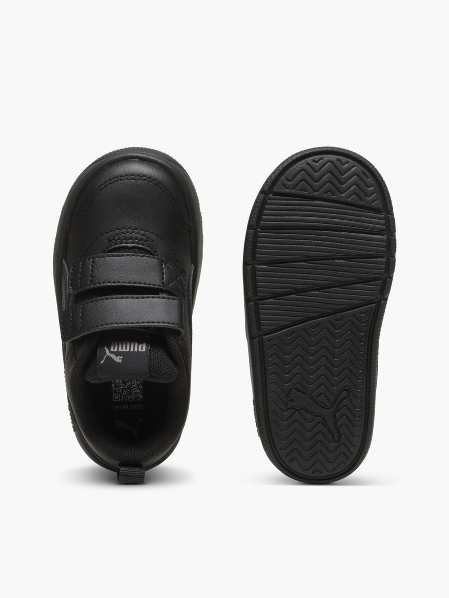 Boys Courtflex v3 V Hook and Loop School Shoes