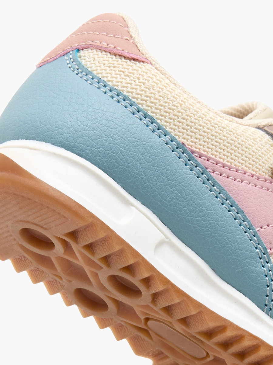 Girls Hook and Loop Ankle Sneakers