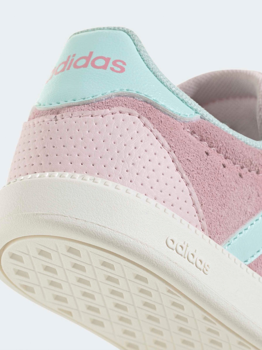 Girls Breaknet Sleek EL Hook and Loop Sneakers