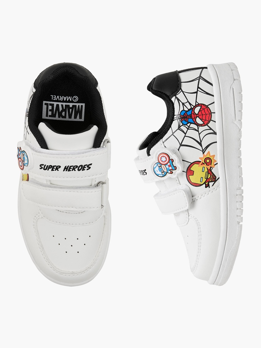 Boys Hook and Loop Ankle Sneakers
