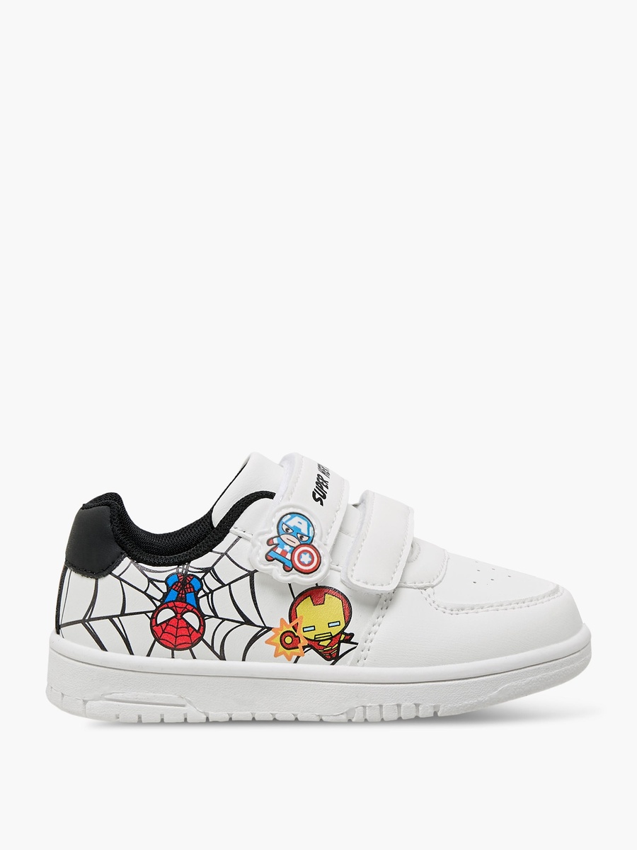 Boys Hook and Loop Ankle Sneakers
