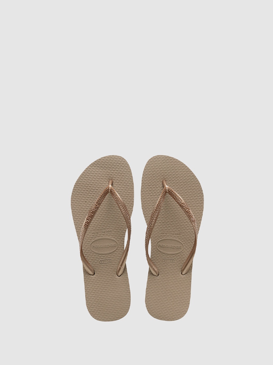 Slim Plain Flip Flops
