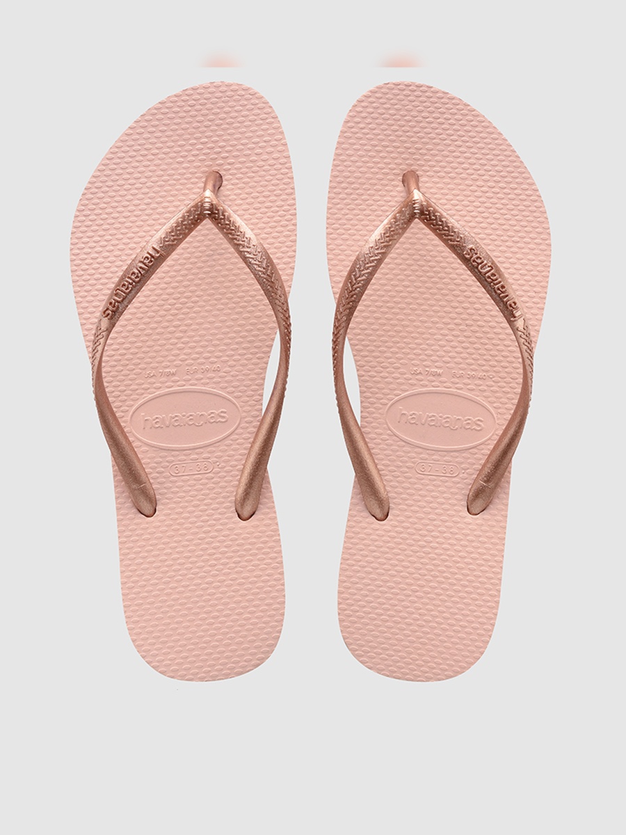 Slim Plain Flip Flops